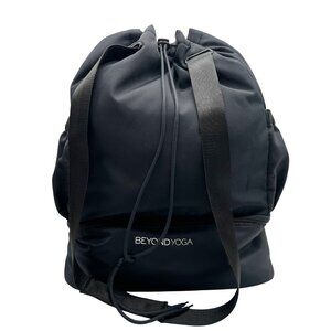 Beyond Yoga Black Convertible Gym Bag